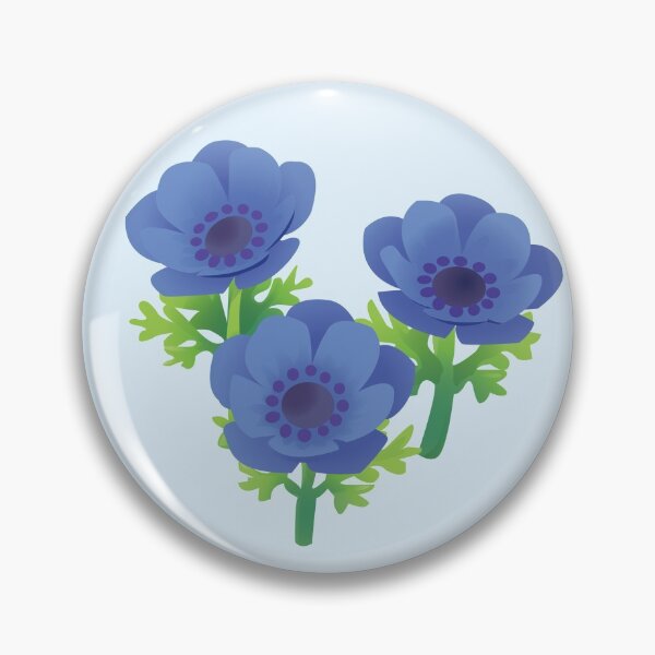 Item preview, Blue Windflower designed and sold by TheMajesticGoat.