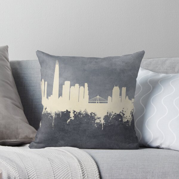 Item preview, Seoul Skyline South Korea designed and sold by ArtPrints.