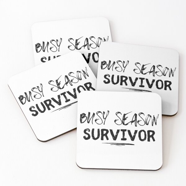 Item preview, Busy Season Survivor Funny Audit Gift designed and sold by IntegrityDesign.
