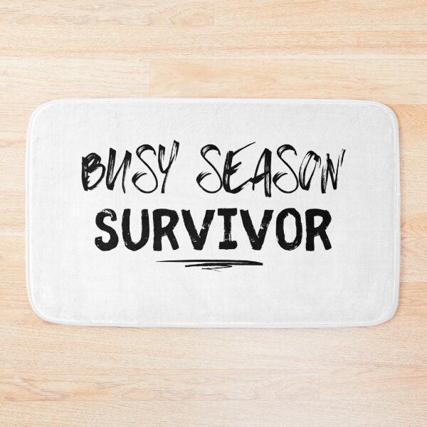 Item preview, Busy Season Survivor Funny Audit Gift designed and sold by IntegrityDesign.