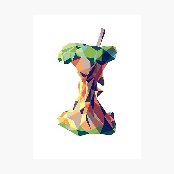 Item preview, Geometric Apple Core designed and sold by MonsieurArtiste.