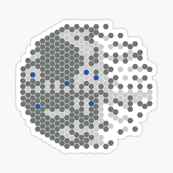 Small Moon Sticker