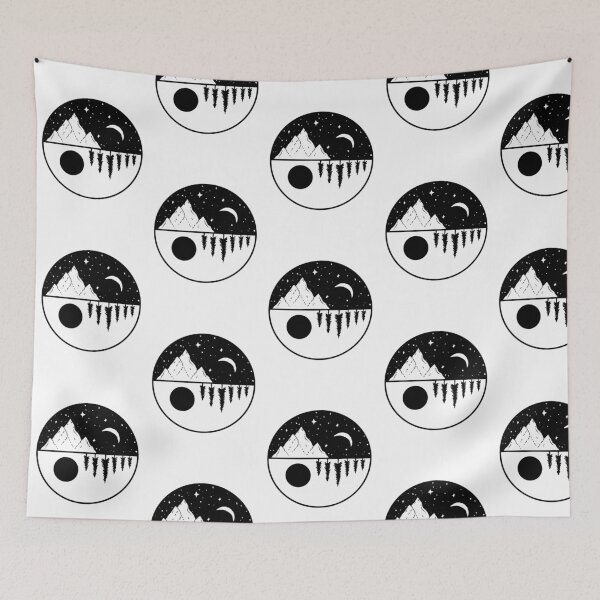 Item preview, Ying Yang mountains designed and sold by neel426.