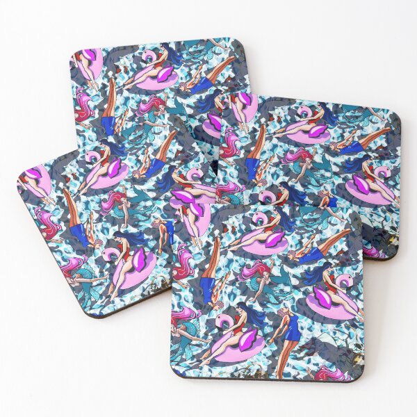 Item preview, nadadores del océano designed and sold by ariellemorris.