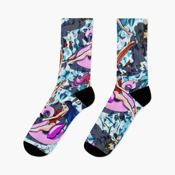 Item preview, ocean swimmers designed and sold by ariellemorris.
