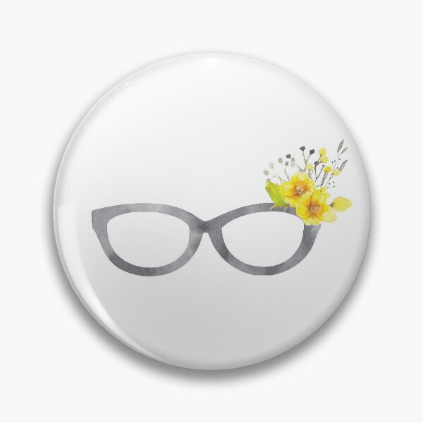 Item preview, Eyeglasses With A Yellow Flower Bouquet designed and sold by Primroaddesigns.