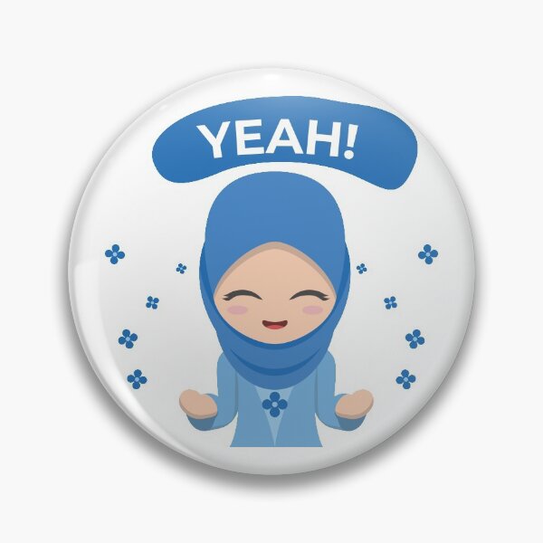 Item preview, Veiled girl happy cartoon character designed and sold by amersoliman.
