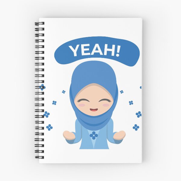 Item preview, Veiled girl happy cartoon character designed and sold by amersoliman.