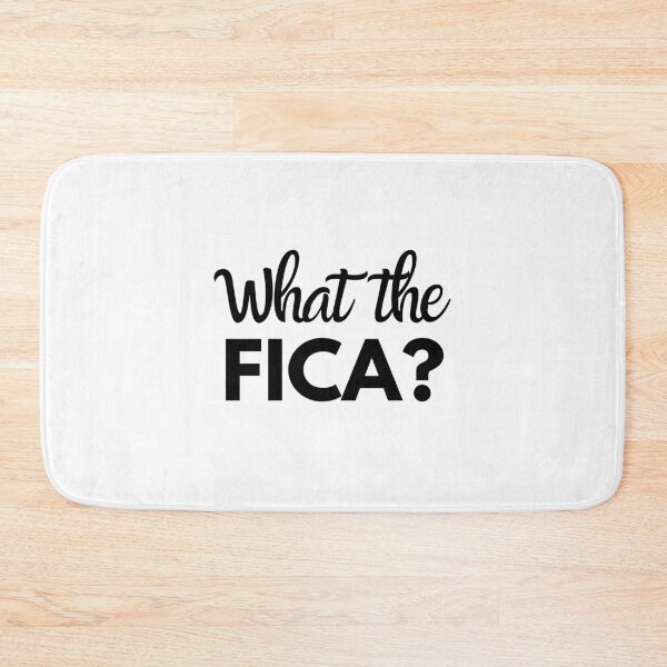 Item preview, What The FICA? Funny Accountant Design designed and sold by IntegrityDesign.