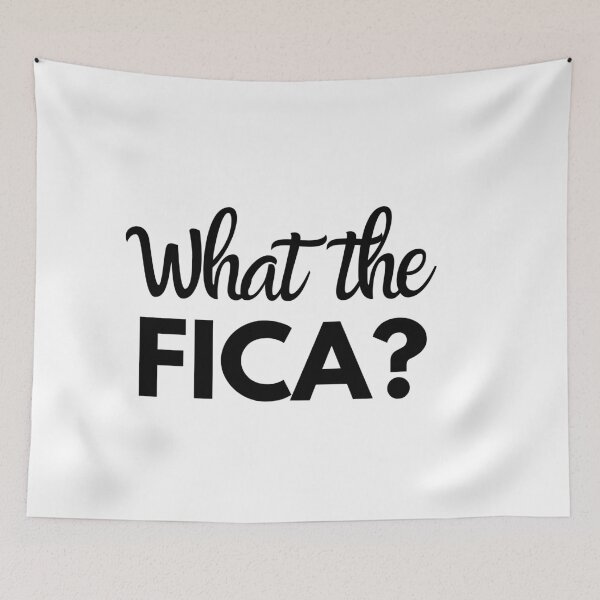 Item preview, What The FICA? Funny Accountant Design designed and sold by IntegrityDesign.