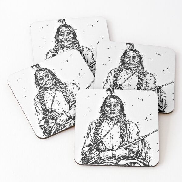 Item preview, SITTING BULL ink portrait.1 designed and sold by lautir.