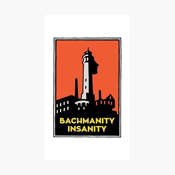 Alcatraz Bachmanity Insanity - Silicon Valley Photographic Print