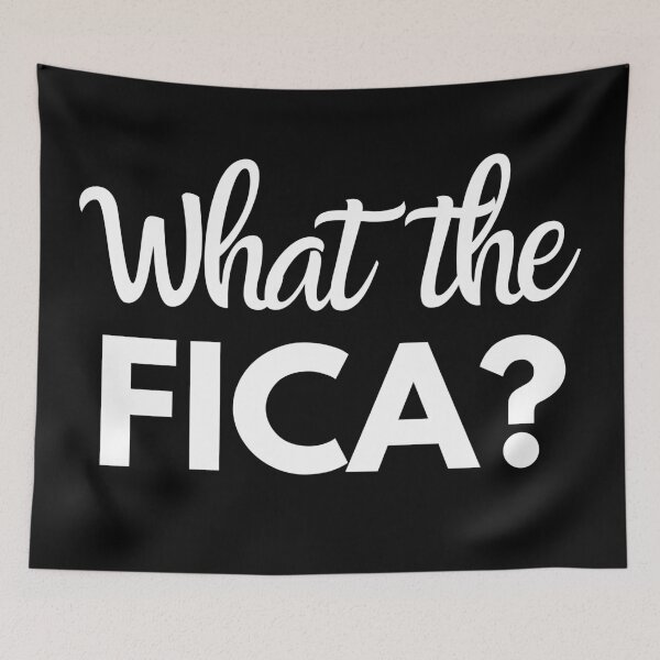 Item preview, What The FICA? Funny Accountant Design designed and sold by IntegrityDesign.