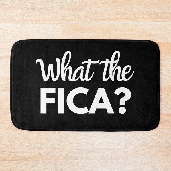 Item preview, What The FICA? Funny Accountant Design designed and sold by IntegrityDesign.