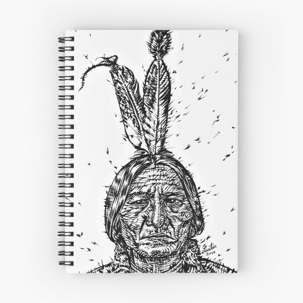 Item preview, SITTING BULL ink portrait.2 designed and sold by lautir.