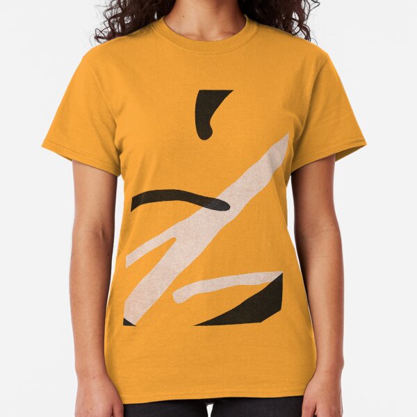 ABSTRACT ALPHABET / Script T Classic T-Shirt