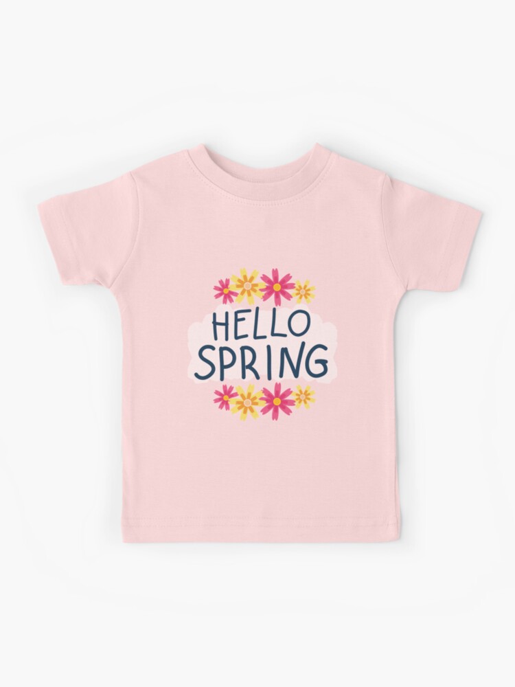 Hello Spring Shirt Cute Easter Shirt Spring T-shirt Gift 