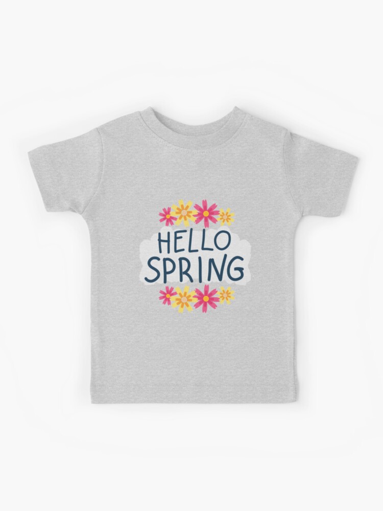 Hello Spring Shirt, Hello Spring, Spring Flower SHirt, Freedom Shirt,  Easter Shirt