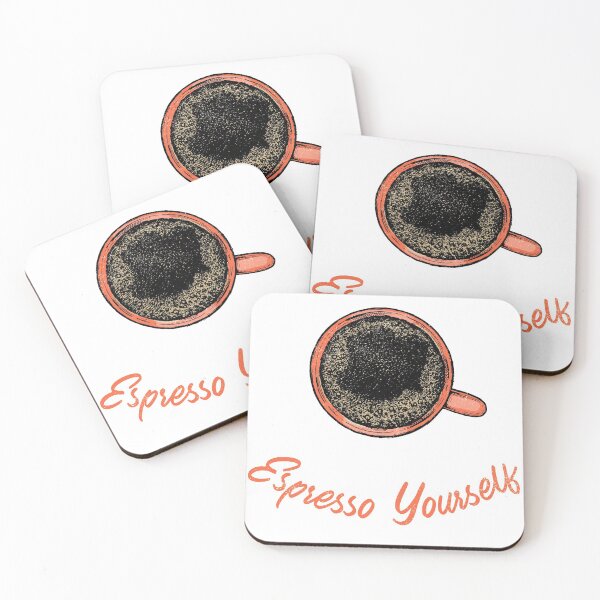 Item preview, Espresso Yourself Design Coffee Design  designed and sold by ecdato.