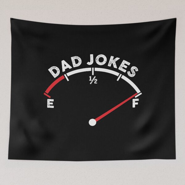 Item preview, Dad Jokes Tank is Full Funny Fathers Day Gift for Fathers Papa Husband Car Lover Family Humor  designed and sold by alenaz.