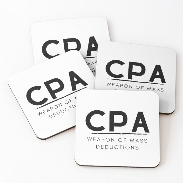 Item preview, CPA Weapon Of Mass Deductions designed and sold by IntegrityDesign.