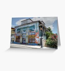 The Hub Community Arts Centre on East Bay Street in Nassau, The Bahamas Greeting Card