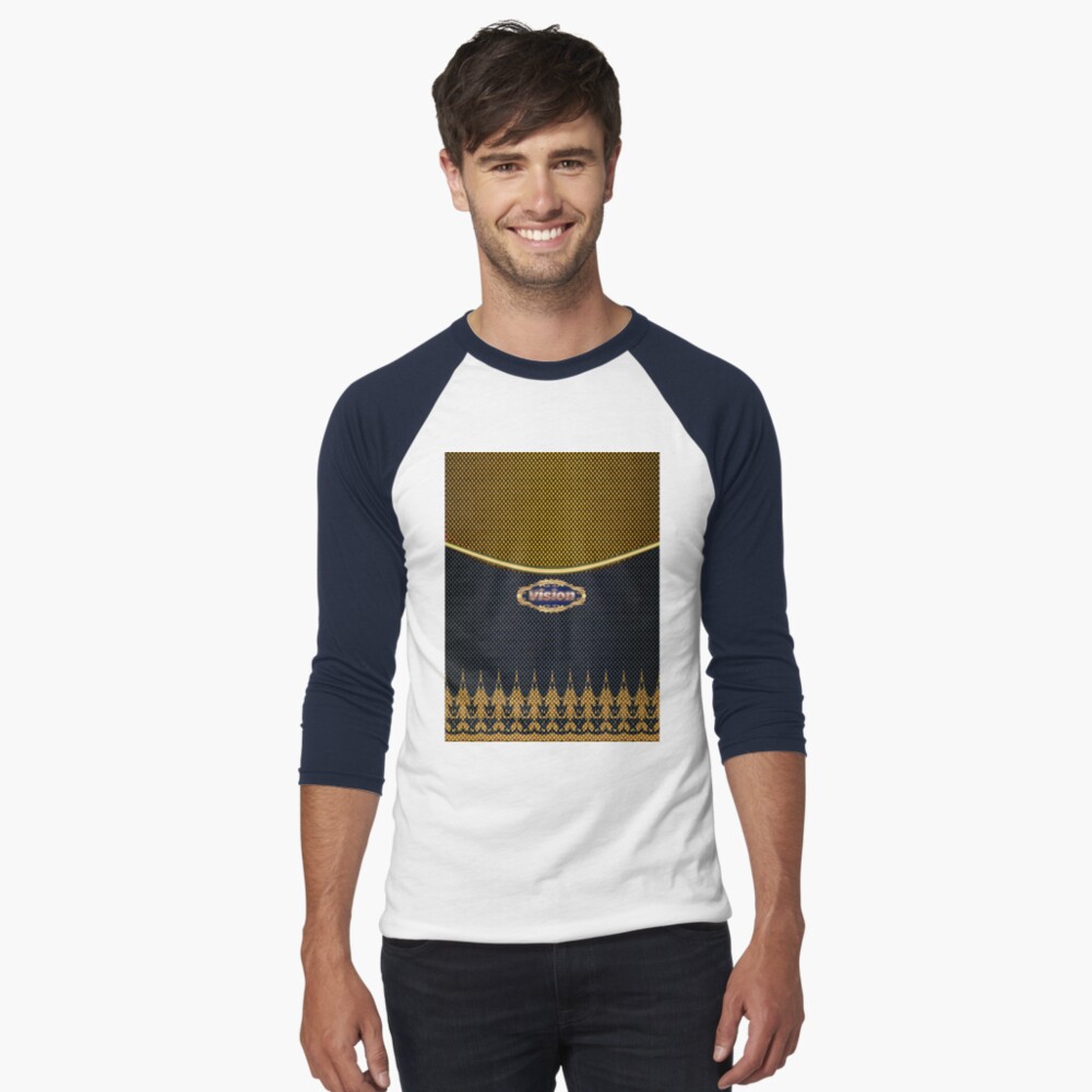 Item preview, Baseball ¾ Sleeve T-Shirt designed and sold by VkCases.