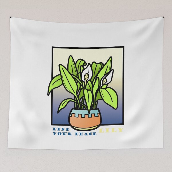 Item preview, Find Your Peace Lily designed and sold by Celsii.