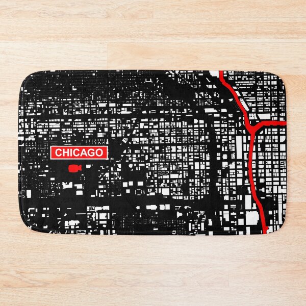 Item preview, Chicago Basketball - House that Jordan Built Arena Stadium Map by stadiamap designed and sold by stadiamap.