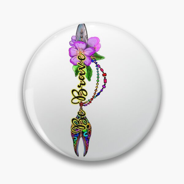 Item preview, Be Brave designed and sold by CreativeBible.