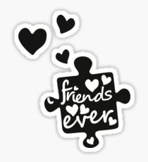 Best Friends Forever Connection Puzzle (right) Sticker