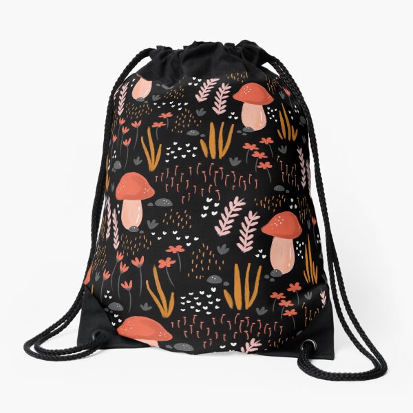 Fairy Garden Drawstring Bag