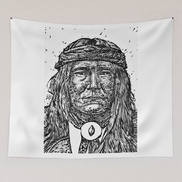 Item preview, COCHISE ink portrait.1 designed and sold by lautir.