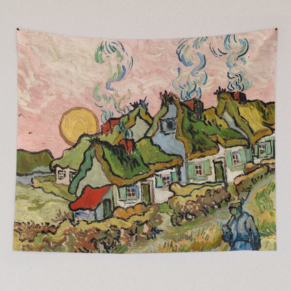 Item preview, House and Figure, by Vincent Van Gogh designed and sold by Irina Polyanskaya.