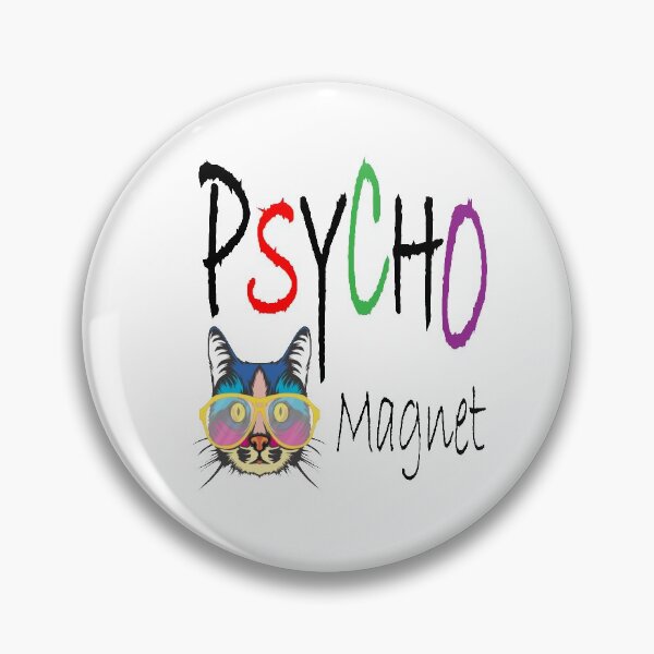 Item preview, Psycho magnet designed and sold by RebeccaRe.