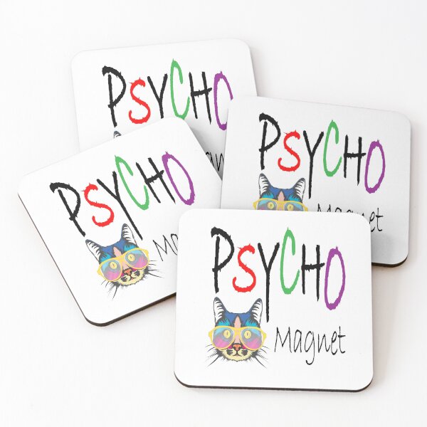 Item preview, Psycho magnet designed and sold by RebeccaRe.