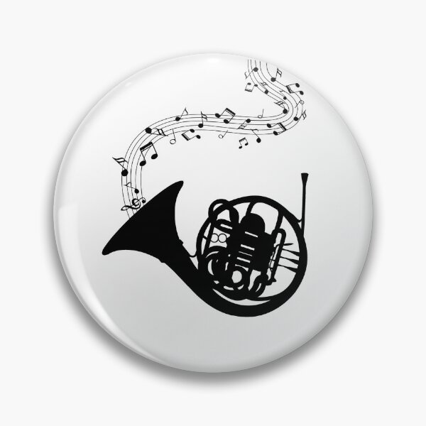 Item preview, French Horn Musical Instrument designed and sold by Primroaddesigns.