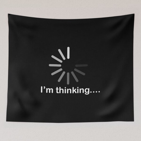 Item preview, FUNNY I'M THINKING DESIGN designed and sold by Picspot.