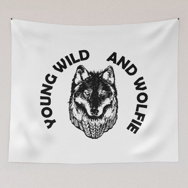 Item preview, Young Wild and Wolfie designed and sold by Fives55.