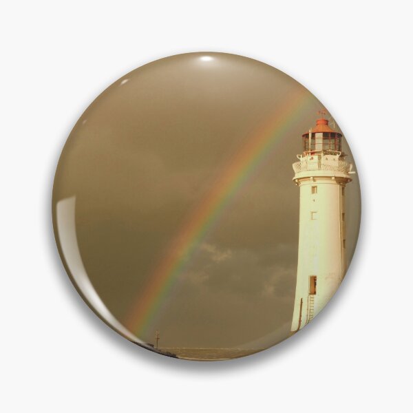 Item preview, Rainbow Over New Brighton .....Location ....New Brighton Lighthouse ,Wirral, Merseyside. England. designed and sold by ALEXANDER  STEPHEN PEMBERTON.