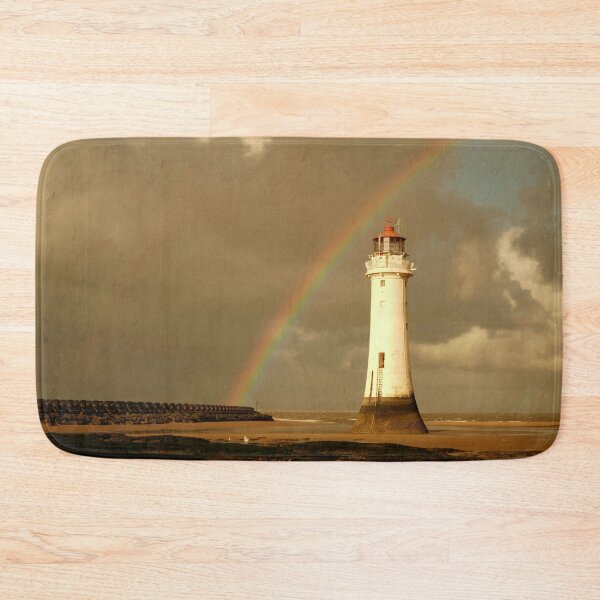Item preview, Rainbow Over New Brighton .....Location ....New Brighton Lighthouse ,Wirral, Merseyside. England. designed and sold by ALEXANDER  STEPHEN PEMBERTON.