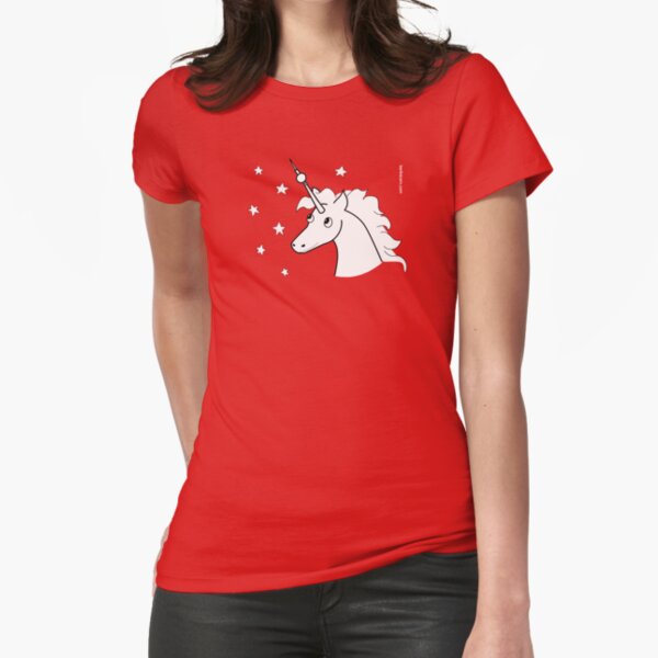 The Berlinicorn: Berlin is my unicorn (tshirt only) Fitted T-Shirt