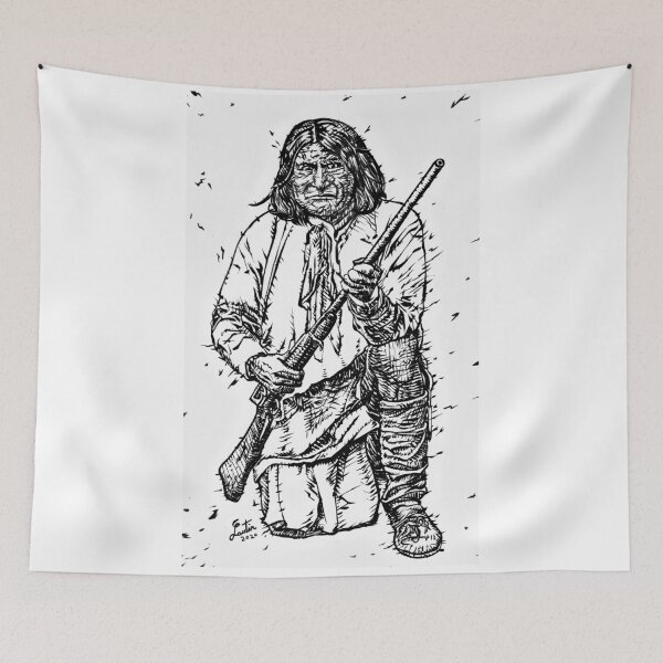 Item preview, GERONIMO ink portrait.1 designed and sold by lautir.