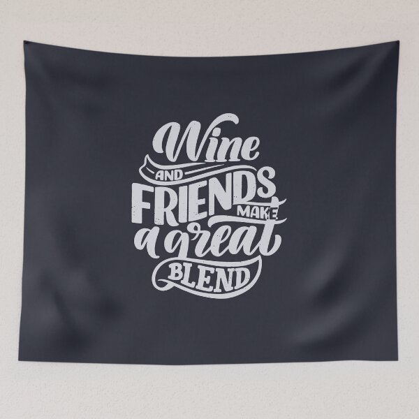 Item preview, Wine And Friends Make A Great Blend designed and sold by csaron92.