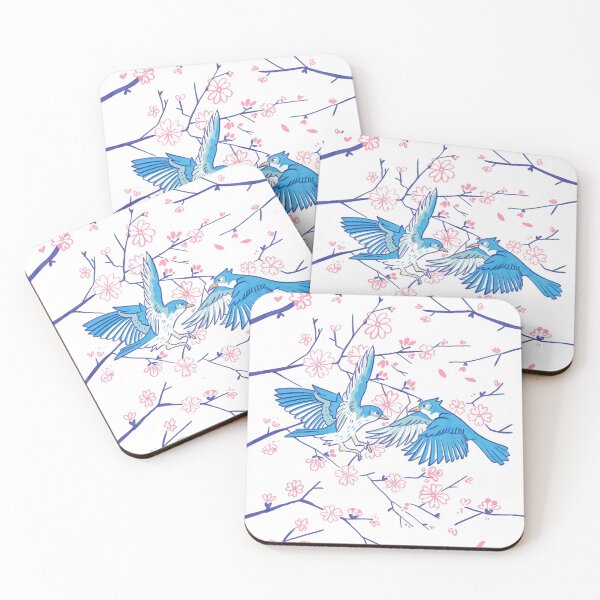 Aperçu de l'œuvre Blossom Blue Jay créée et vendue par MilkandMomo.