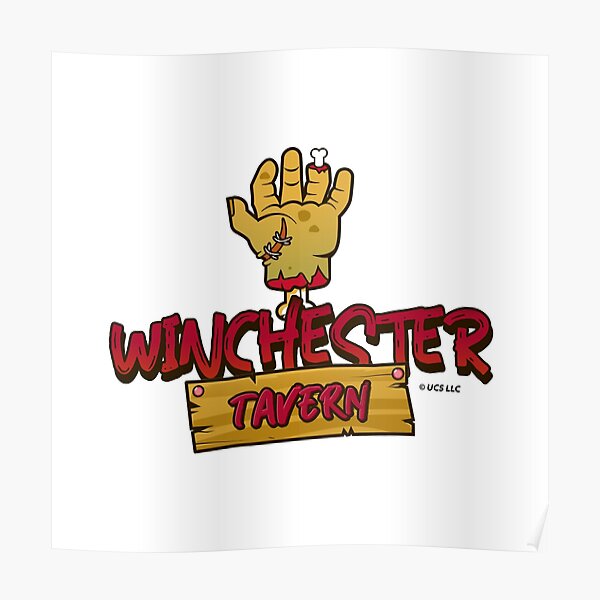 "Shaun of the Dead Winchester Tavern Classic Epic Zombie Movie" Poster