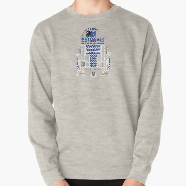 Retro robot Pullover Sweatshirt