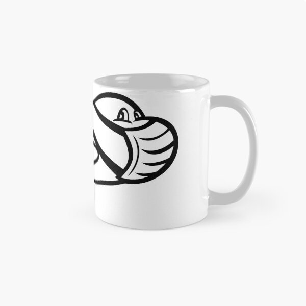 Item preview, Airplane Wearing Mask Flying Cartoon Black and White designed and sold by patrimonio.