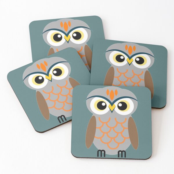 Item preview, Cute owl digital art, vector art for children and for owl lovers designed and sold by susyrdesign.