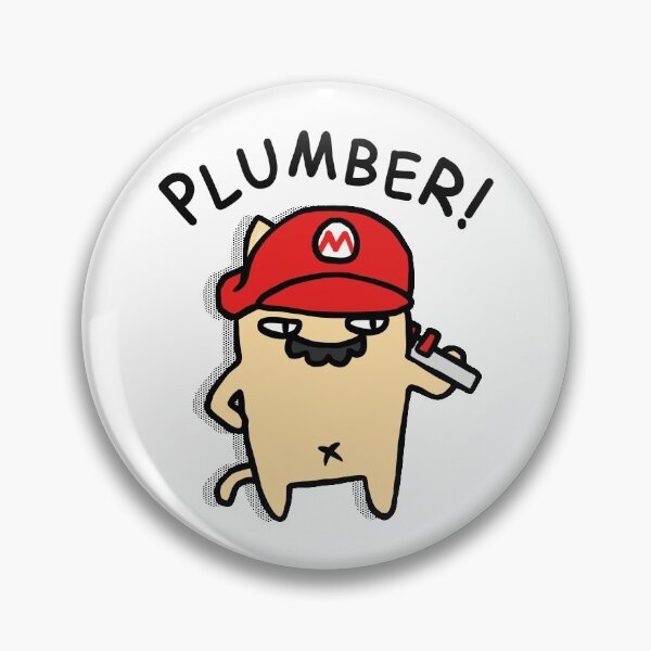 Item preview, Cat Hero The Red Plumber designed and sold by therealsadpanda.